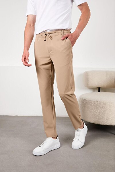 JACK CAPRİO Erkek Jogger Pantolon Likralı Yüksek Kaliteli Kumaş Renk Atmaz Tiftikleme Yapmaz Yeni Sezon Erkek