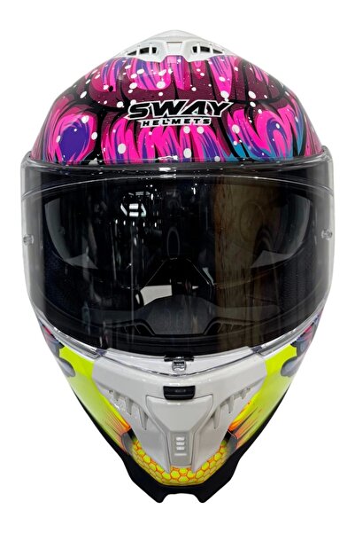 Sway Kapalı Kask Sw 865 Butterfly