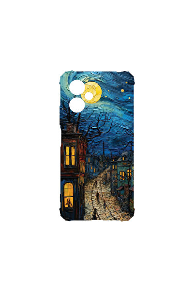bestcase Αντικραδασμική θήκη πίσω για Motorola Moto G14, Van Gogh City Life, ...