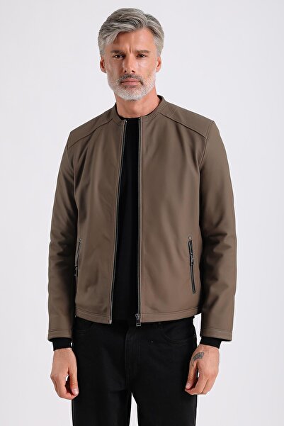 MQ Leather Maroquin Leather Avriel Erkek Deri Ceket