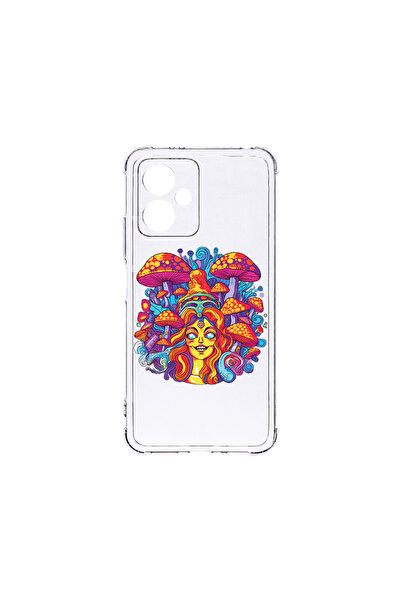 bestcase Carcasă spate antișoc pentru Motorola Moto G14, Dream Colors Mushroo...