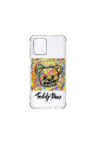 bestcase Carcasă spate antișoc pentru Motorola Edge 50 Fusion, model Teddy Be...