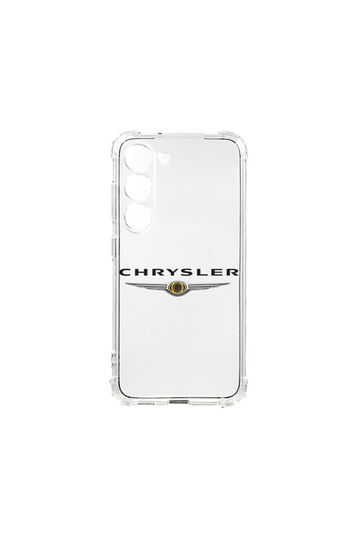 bestcase Αντικραδασμική θήκη πλάτης για Samsung Galaxy S23, λογότυπο Chrysler...