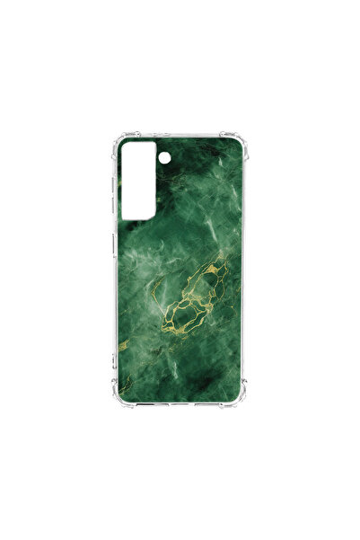 bestcase Carcasă spate antișoc pentru Samsung Galaxy S22, marmură verde, AS 1254