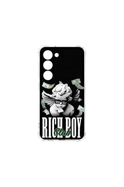 bestcase Αντικραδασμική θήκη πλάτης για Samsung Galaxy S23, Rich Boy Club, AS...