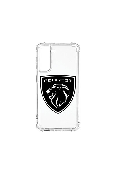 bestcase Carcasă spate antișoc pentru Samsung Galaxy S21, logo Peugeot, AS 1727