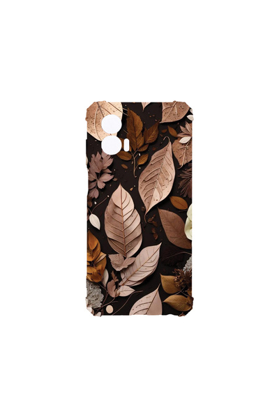 bestcase Carcasă spate antișoc pentru Motorola Edge 50 Fusion, model pene de ...