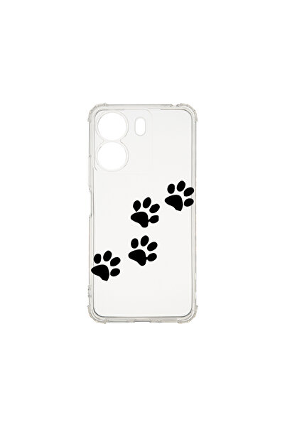 bestcase Αντικραδασμική θήκη πίσω μέρους για Xiaomi Redmi 13C, εκτυπώσεις ποδ...