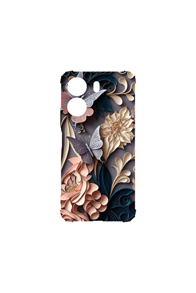 bestcase Αντικραδασμική θήκη πίσω για Xiaomi Redmi 13C, Butterfly, AS 1225