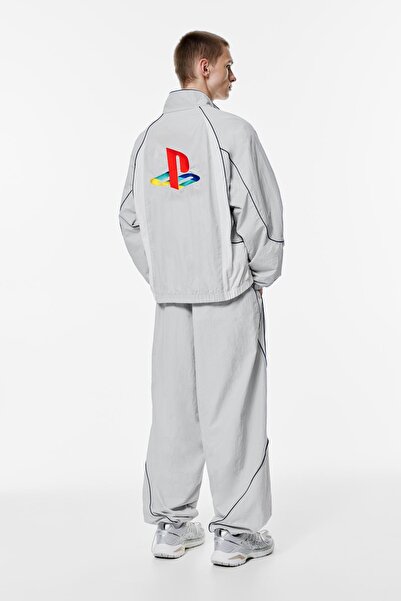 Pull & Bear Panelli PlayStation x STWD Ceket