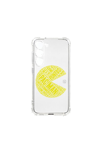 bestcase Carcasă spate antișoc pentru Samsung Galaxy S23, Calligraphy PacMan, AS 1540