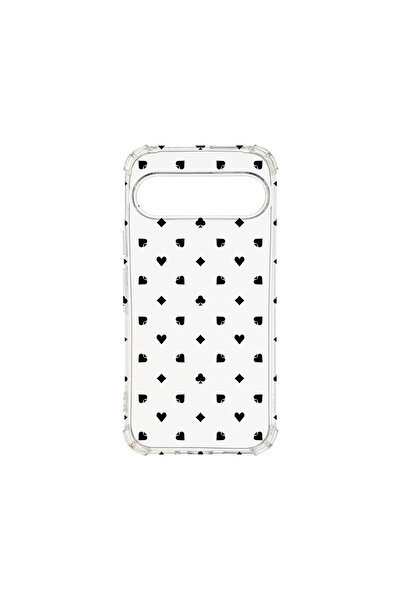 bestcase Carcasă spate antișoc pentru Google Pixel 9, model simplu de poker, AS 1449