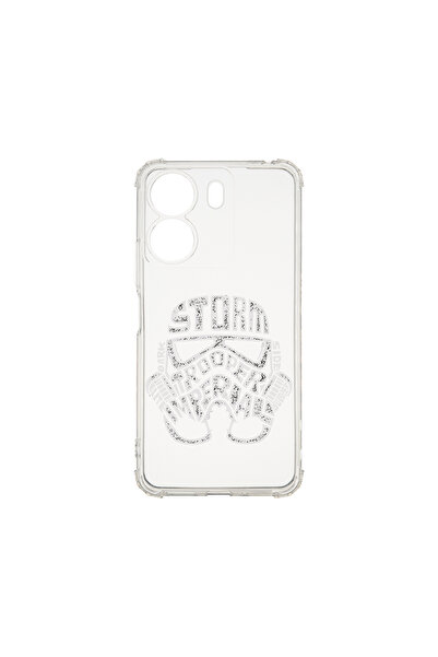 bestcase Carcasă spate antișoc pentru Xiaomi Redmi 13C, Calligraphy Storm Tro...
