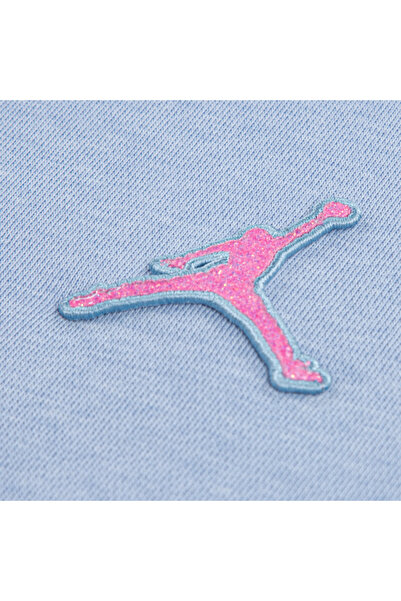 Nike JORDAN JDG BLUE JEANS & BLING FLC CRE KIZ ÇOCUK SWEATSHİRT 45F195 45F195-BG6