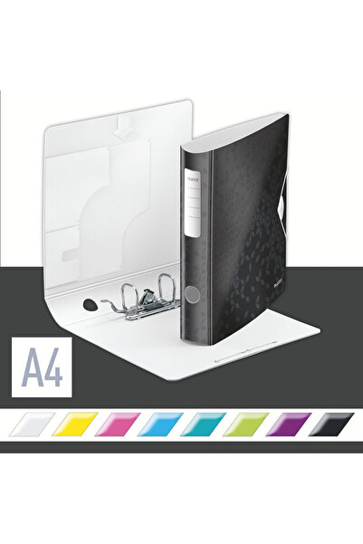 Leitz Bookshelf 180° Active WOW polyfoam A4 65 mm black