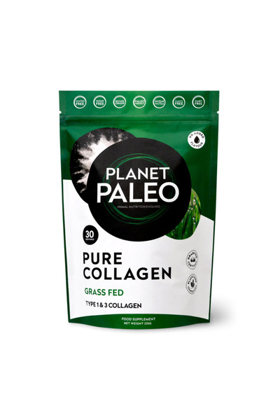 Planet Paleo Colagen hidrolizat bovin peptide tip 1 si 3 Pur 225 gr (30 porti...