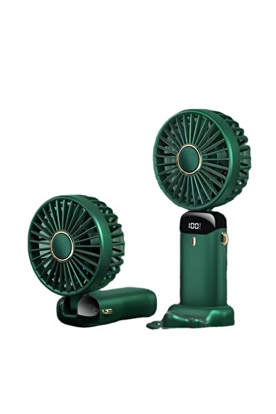 HOZRO Portable Fan HOZRO, 4 in 1 with Aromatherapy, Handheld, Desk, Neck, LCD, USB, 12h Battery Life, Dark