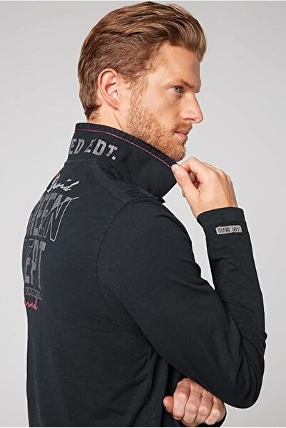 Camp David UZUN KOLLU POLO YAKA SWEATSHİRT