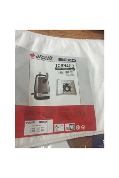 Bremen Home Arçelik S 4910 Σακούλα συμβατή με ηλεκτρική σκούπα Γνήσια 5 τεμάχια