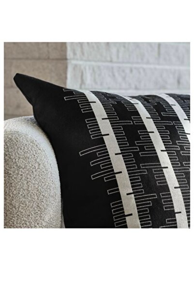 IKEA Stockholm, Cushion Cover Black-Off-White, 50X50Cm