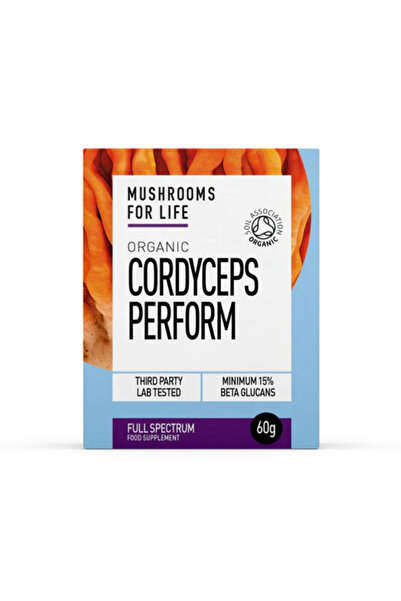 MushroomsForLife Cordyceps Perform 1000 mg Full Spectrum Powder (60 grame),