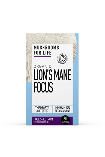 MushroomsForLife Lions Mane Focus 1000 mg Full Spectrum (60 capsule),