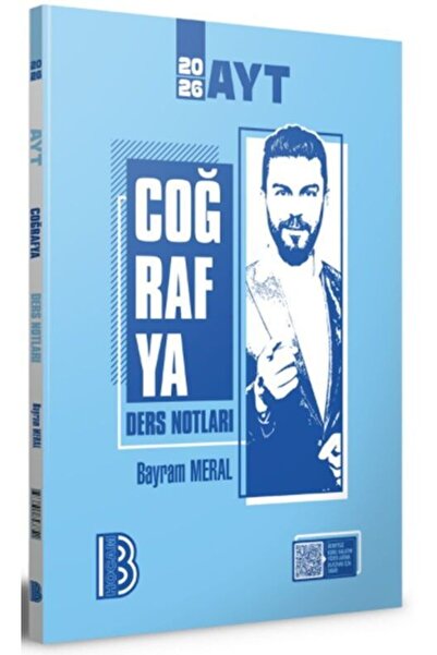 Benim Hocam Yayınları Benim Hocam Yayınları 2026 AYT Coğrafya Ders Notları