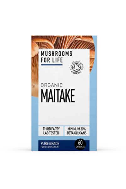 MushroomsForLife Maitake 800 mg Pure Grade Extract (60 capsule),
