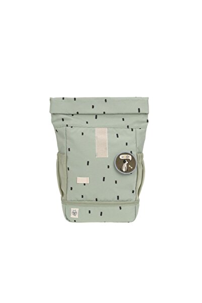 Lassig Happy Prints Mini Rolltop Backpack Light Olive