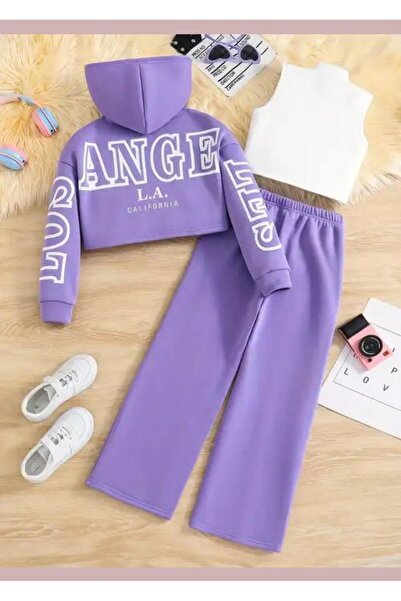 VESTIR BIEN 3'Lü Kız Rahat Takım