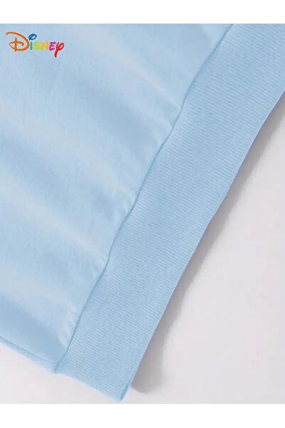 oneagılyazı Kışlık Kapüşonlu Sweatshirt, Çocuk Stitch Müzik Baskılı