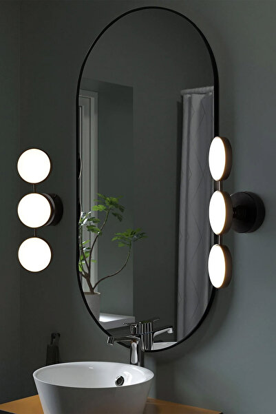 Binbirreyon Bathroom Lighting 3-Head Dimmer Adjustable Makeup Mirror Lamp Je003