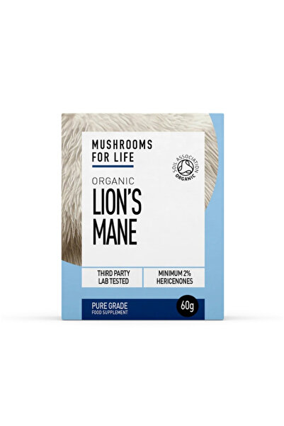 MushroomsForLife Lions Mane 1000 mg Pure Grade Extract Powder (60grame),