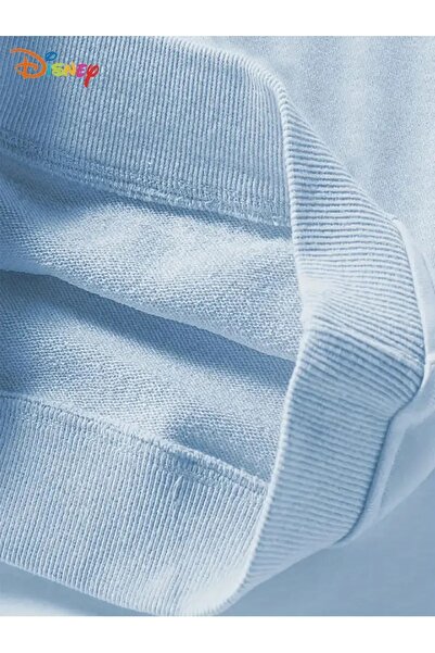 oneagılyazı Kışlık Kapüşonlu Sweatshirt, Çocuk Stitch Müzik Baskılı