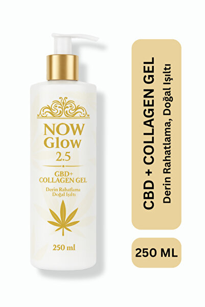 Now International Now Glow 2.5 C B D + COLLAGEN GEL Kolajen, Kenevir Jel 250 ...