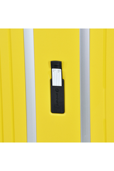 eminent Vertica Hard Case Travel Bag Luggage Trolley Lightweight Suitcase With Tsa Lock B0006 Yellow