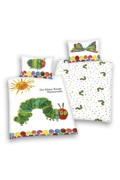 Herding Set lenjerie de pat Omida, pentru copii, din bumbac flanel, reversibila, 2 piese