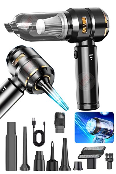 PROXTECH Premium XL 16.000 Pa Emiş Güçlü Kablosuz Mini Araç Süpürgesi - Vakum...