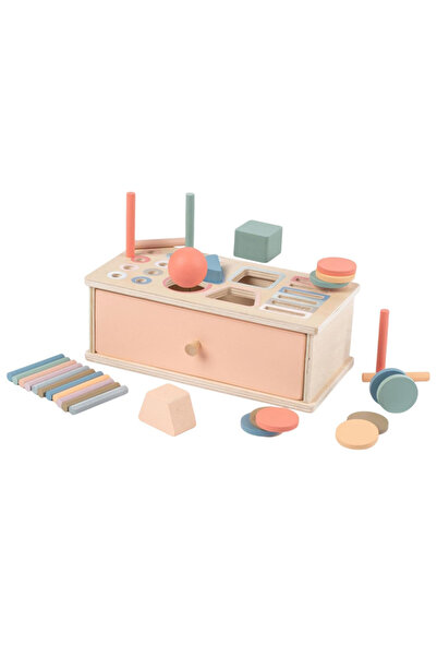Factory Price Wooden Montessori Shape Sorter Box For Early Learning