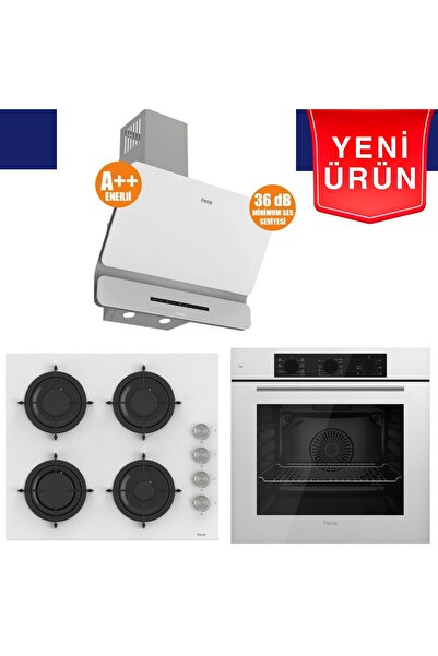 Ferre FryArt Serisi - SilenArt Ankastre Set ( XE63CB + CS206 -FA + D081 -SA)