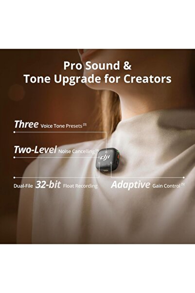 DJI Mic 3 (2 TX + 1 RX + Charging Case)