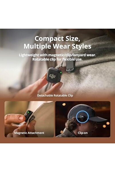 DJI Mic 3 (2 TX + 1 RX + Charging Case)