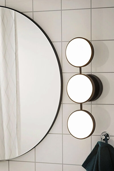 Binbirreyon Bathroom Lighting 3-Head Dimmer Adjustable Makeup Mirror Lamp Je003