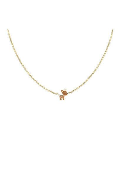 Bijuteria SORELLY Lant Aur 14k Copii Caprioara Bambi