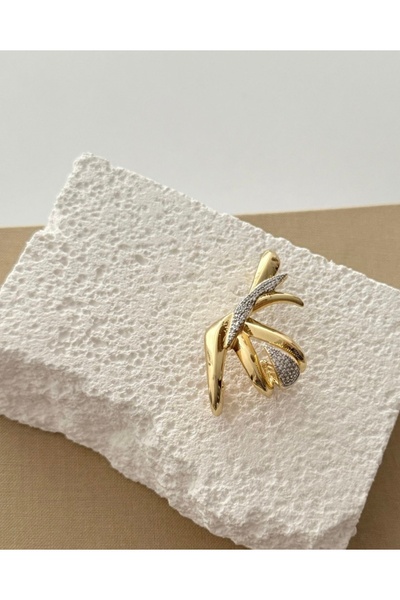 ALİA Zirkon taş ear cuff sağ kıkırdak kadın