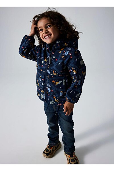 name ıt Jacket Navy Blue