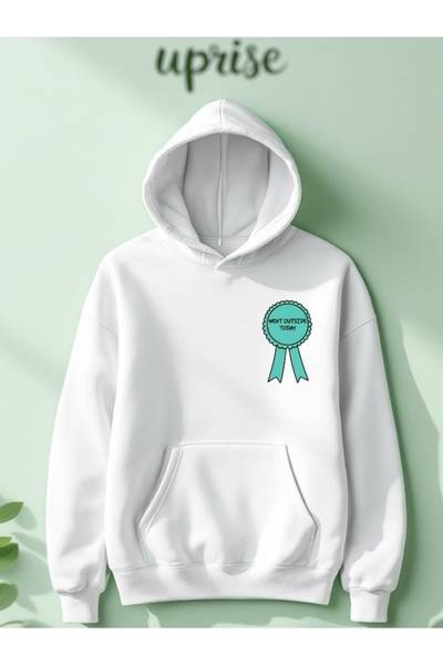 Vordevia Έφυγα εξωτερικός χώρος σήμερα με τύπωμα Φούτερ από βαμβάκι 3 νήματα ...