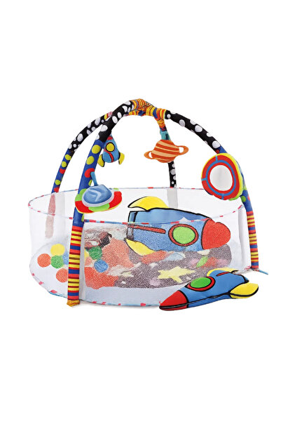 Factory Price Rylee 3 in 1 Activity Play Gym with Ball Pit - C