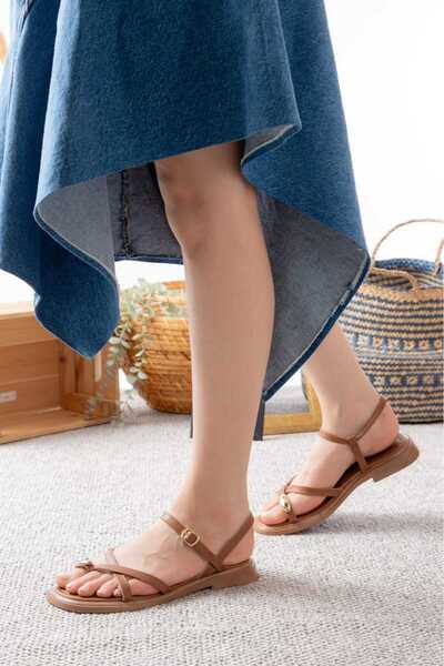 GNY AYAKKABI Women's Comfortable Stylish Sandals