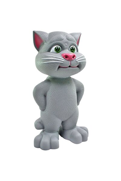 FOXMAG24 Интерактивна играчка Talking Tom, 20 см, говорещата котка с истории,...